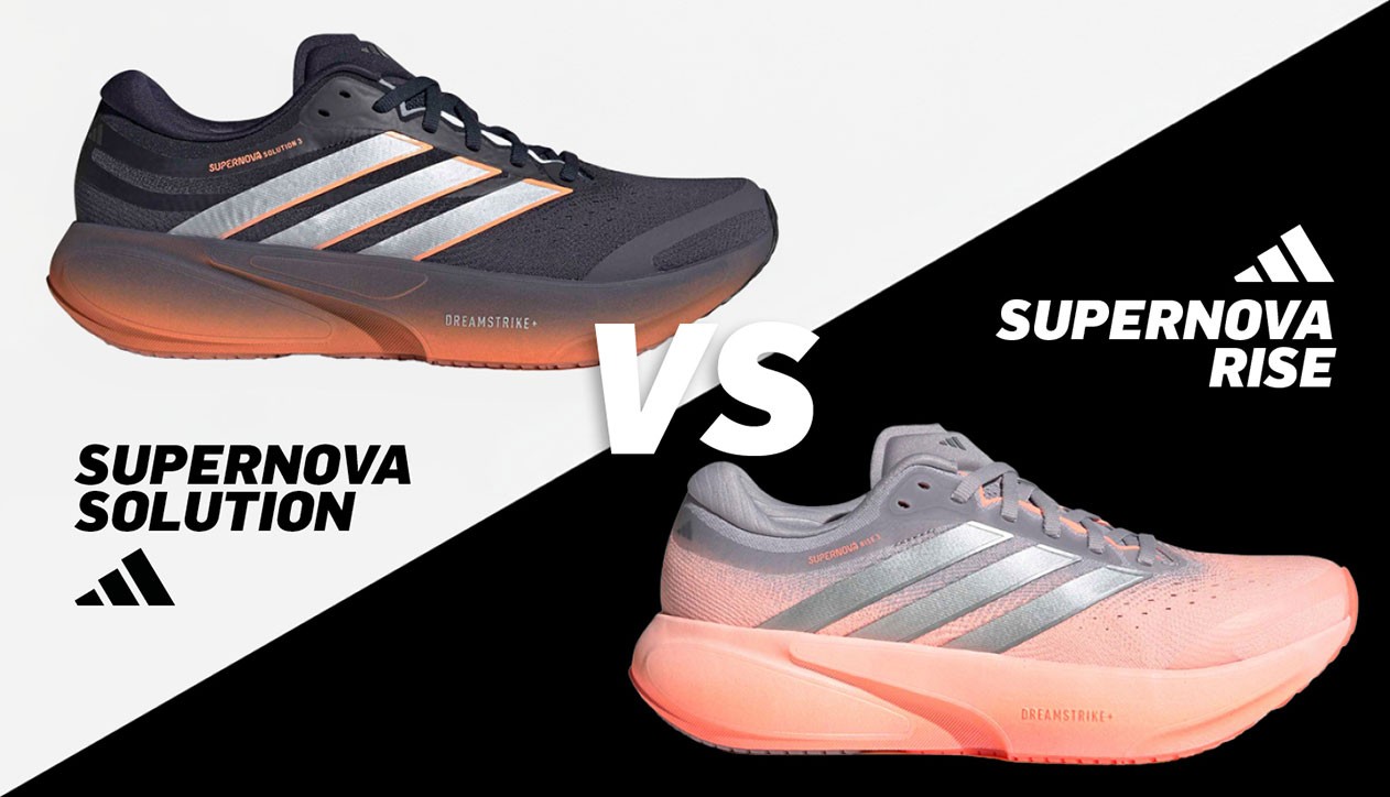 adidas Supernova Solution 3 vs. Supernova Rise 3