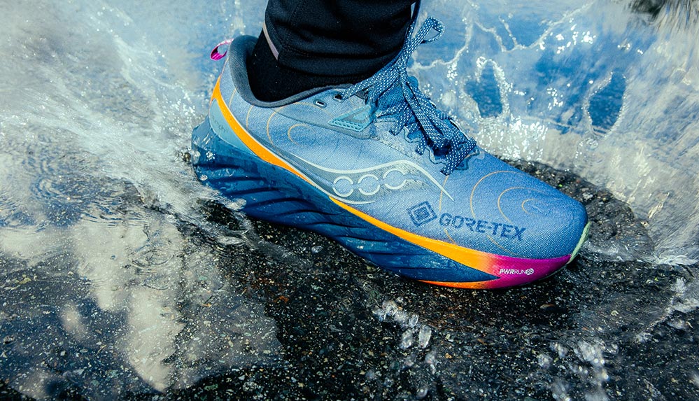 Nyinkommet: Vattentäta skor för löpning på hårda vägar